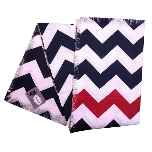 NWT Nautical Chevron Stripe Lightweight Throw - Picture 2 of 2